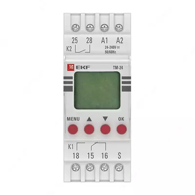 Реле времени многофункциональное с дисплеем ТМ-24 EKF - от 1 000 сум / шт.