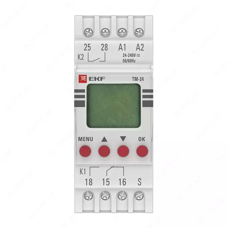 Реле времени многофункциональное с дисплеем ТМ-24 EKF - от 1 000 сум