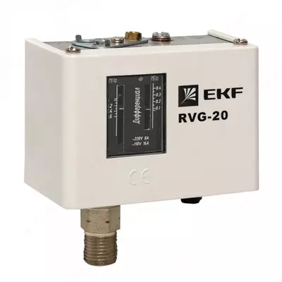 Реле избыточного давления EKF RVG-20-1,6 (1,6 МПа) (RVG-20-1,6)