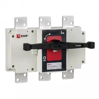 Рубильник-выключатель 1000A 3P c рукояткой управления для прямой установки PowerSwitch EKF