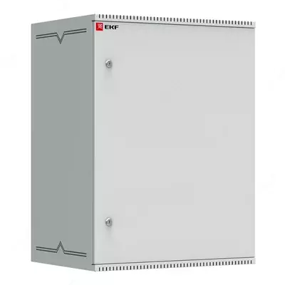 Шкаф телекоммуникационный настенный 15U (600х350) дверь металл