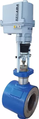 Клапаны питания котлов с электроприводом КРП-50Мэ