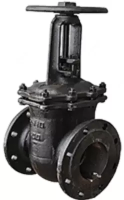 Qaytib olinadigan mil bilan quyma temir 30ch6br eshik klapanlari