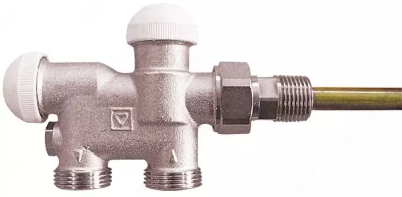 ГЕРЦ-VTA-40-Uni-универсальный четырехходовой клапан для одно- и двухтрубных систем.