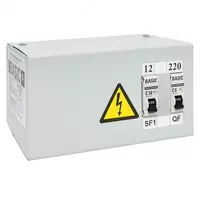 0.25 kva 220 / 12V EKF Basic pastga tushadigan transformator qutisi