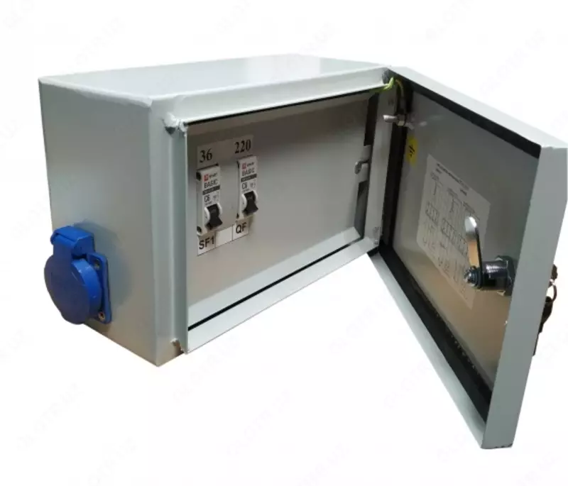 Ящик с понижающим трансформатором ЯТП IP54 0.25кВА 220/24В EKF Basic