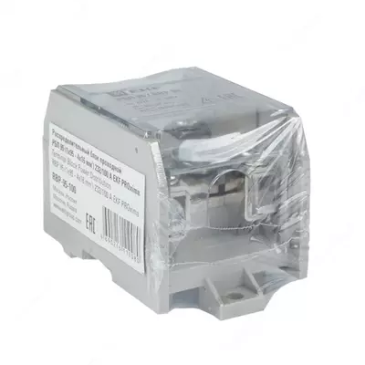 Распределительный блок проходной РБП 95 (1х95-4х16 мм2) 232/100А EKF PROxima - от 48 000 сум / шт.