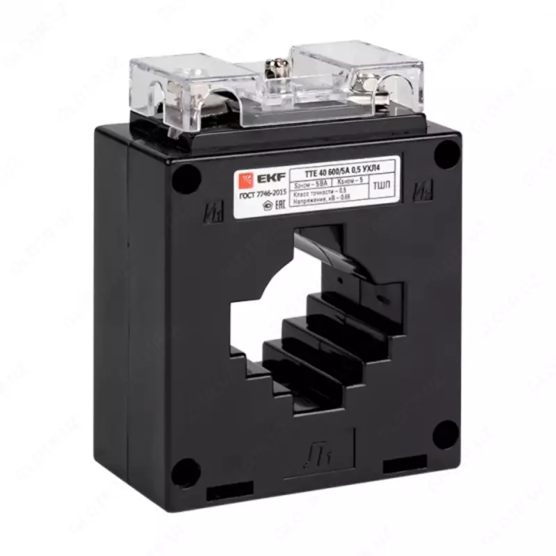 Oqim transformatori TTE-40-600/5A aniqlik klassi 0.5 EKF PROxima