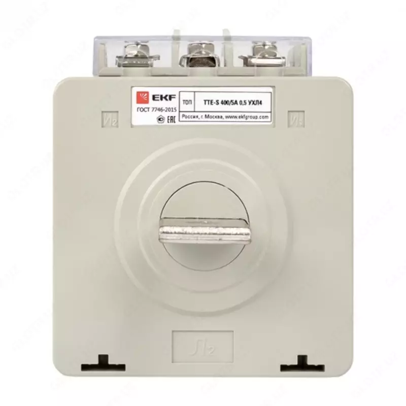 Трансформатор тока ТТЕ-A-400/5А с клеммой напряжения класс точности 0.5 EKF PROxima