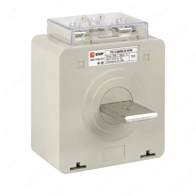 Трансформатор тока ТТЕ-A-400/5А с клеммой напряжения класс точности 0.5 EKF PROxima - от 1 000 сум