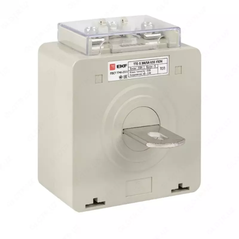 Tok transformatori TTE-A-300/5A kuchlanish terminali, aniqlik klassi 0.5S EKF PROxima