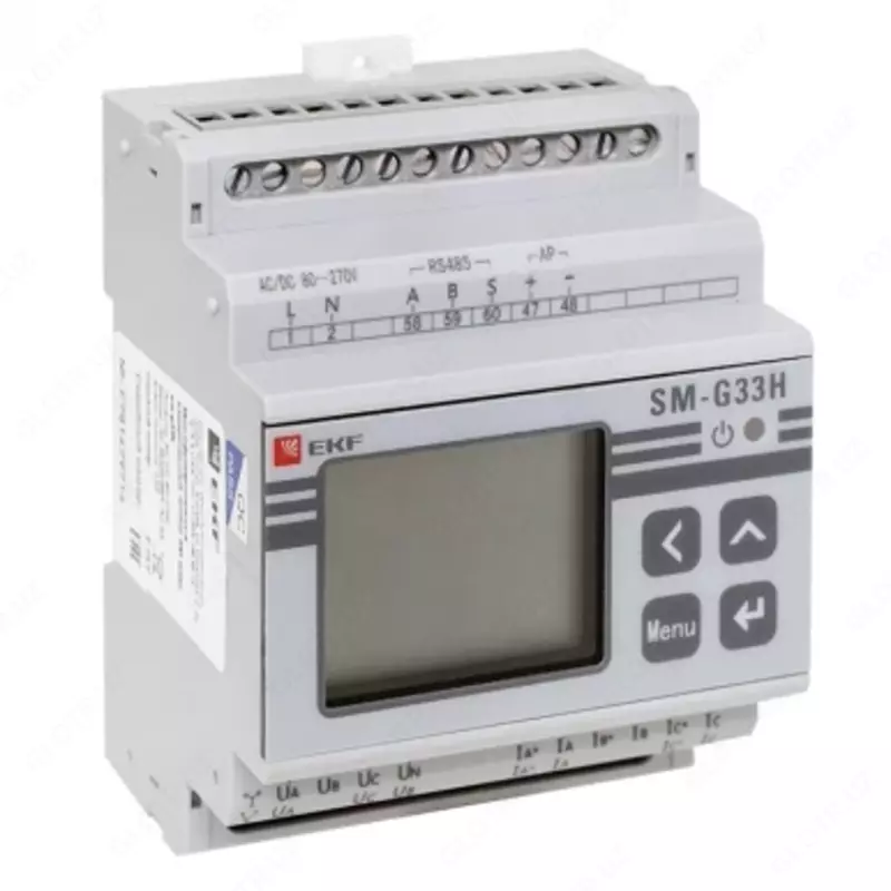 Многофункциональный измерительный прибор SM-G33H с жидкокристалическим дисплеем на DIN-рейку - от 1 000 сум