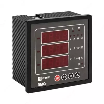 Raqamli o'lchash asbobi DMC-r ni RS-485 interfeysi bilan 96x96 panelda (kvadrat kesim) EKF PROxima - 1 000 so'm / donadan