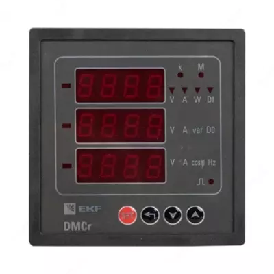 Цифровой измерительный прибор комбинированный DMC на панель 96x96 (квадратный вырез) EKF PROxima - от 1 000 сум / шт.
