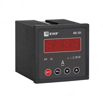 Ad-721 ampermetri paneldagi raqamli (72x72) bir fazali EKF PROxima