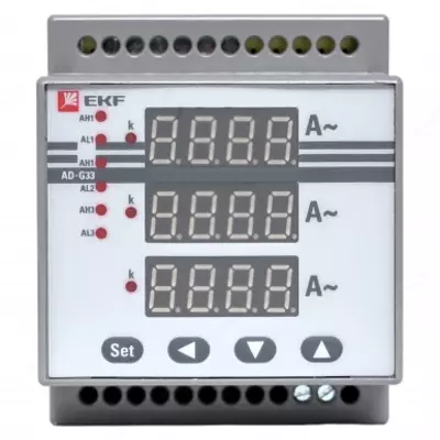 Ad-G33 ampermetri dinda raqamli uch fazali EKF PROxima (tekshirilmagan