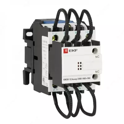 Контактор для конденсатора КМЭК 12.5квар 230В 1NО+1NC EKF PROxima (CTRK-S-25-12,5-230)