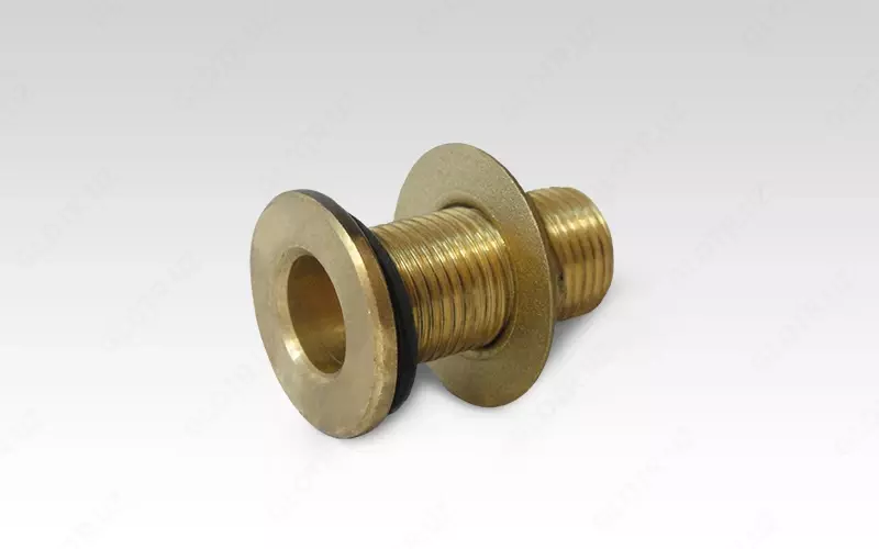 Отвод в бак d=1 1/4 удл (латунь)