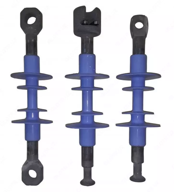 Polimer izolyatorlar LК 70/35: 35 kV uchun chidamli shtyrevoy izolyator