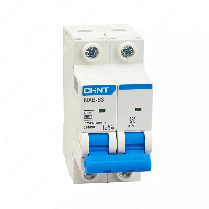Автомат CHINT NXB-63 2P 10A – защита цепи