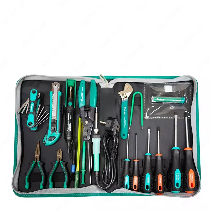Universал Elektr Jihozlarini Ta’mirlash uchun Asboblar To‘plami (220 V) — Pro’sKit