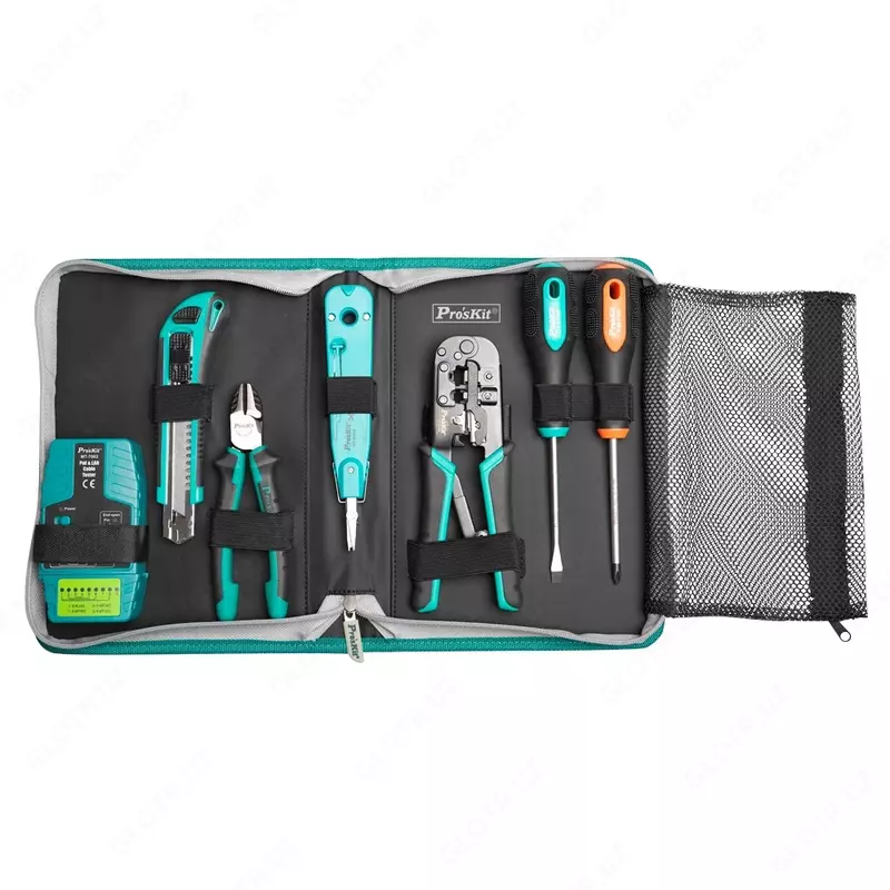 Профессиональный набор инструментов для установки сети