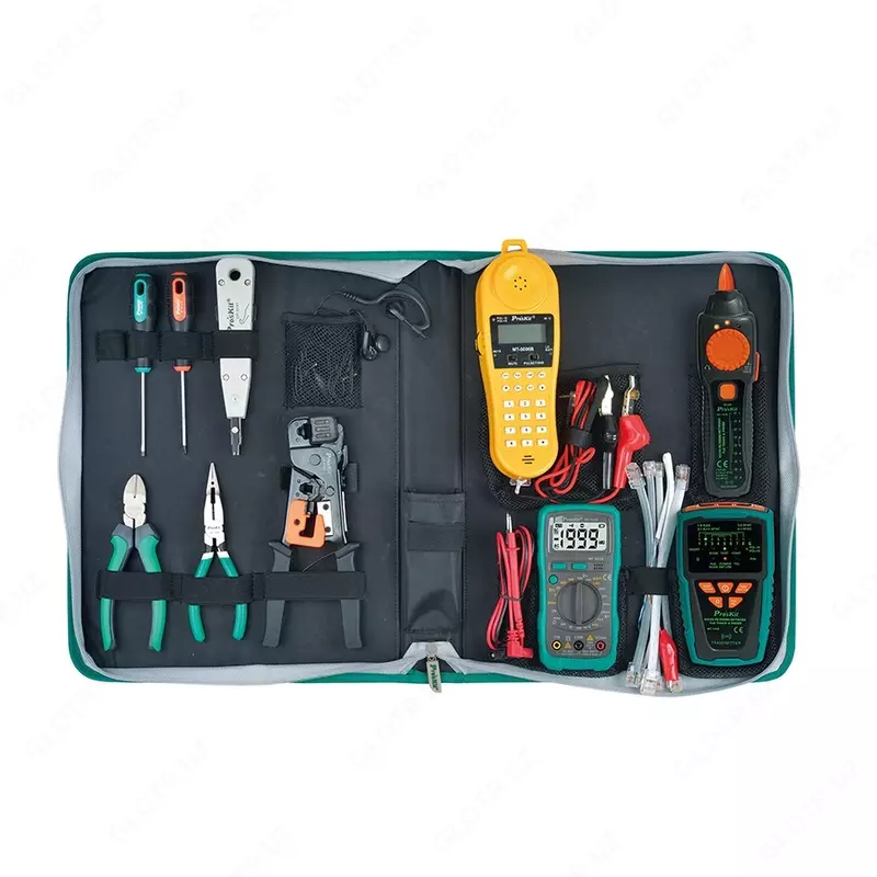 Наборы инструментов для установки телекоммуникационных сетей