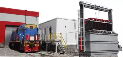 Мобильная станция реостатных испытаний тепловозов "Сухой реостат" ТТ.411734.001М