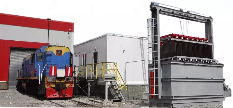 Мобильная станция реостатных испытаний тепловозов "Сухой реостат" ТТ.411734.001М