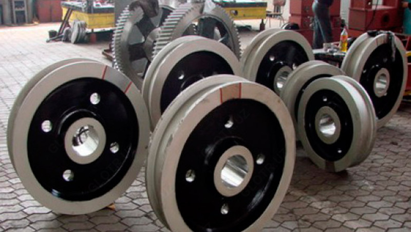 Колеса мостовых кранов