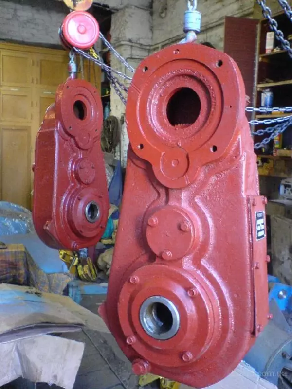 Silindrsimon vertikal kran vites qutisi A-400 18.20 (Uch bosqichli)