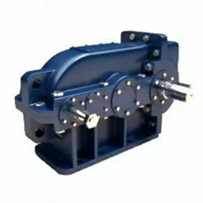 Цилиндрический вертикальный крановый редуктор ВК 475-28 (Трехступенчатый)