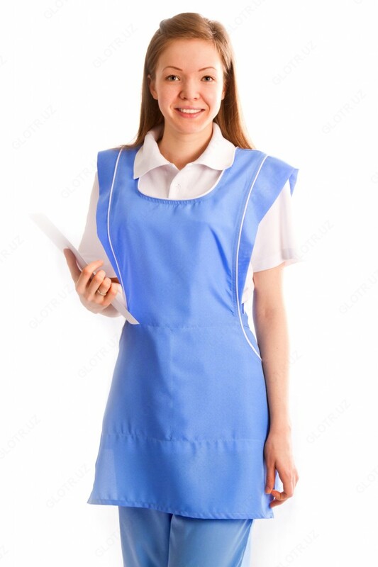 Фартук горничной/уборщиц - Силуэт Оптом и розница