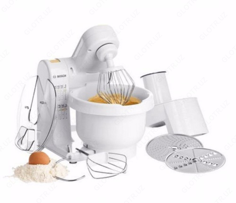   Кухонный комбайн Bosch: планетарный миксер + овощерезка  терка и шинковка.