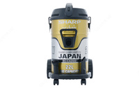  Строительный пылесос от SHARP с с огромным баком 22 литра. Зверская мощь 2400 Вт. - DOSTAVKANADOM
