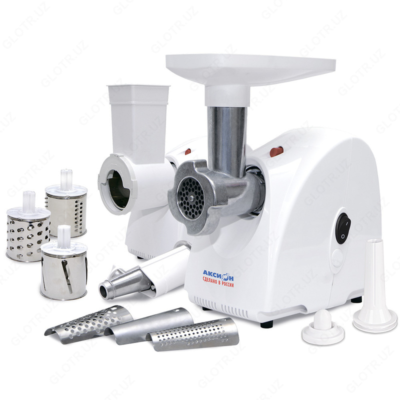   Мясорубка (соковыжималка+овощерезка) 3в1 Аксион 34.02 российской сборки (качество СССР)