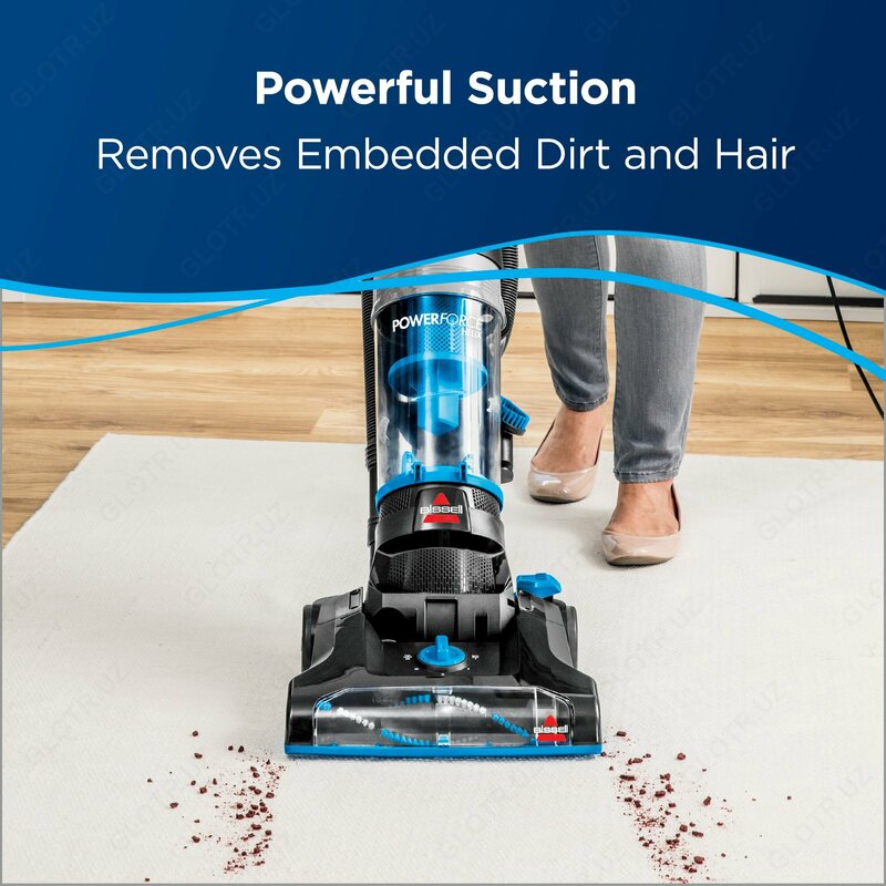 Американский пылесос с электрощеткой Bissell Powerforce Helix. Только в розницу