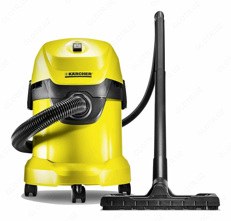 Хозяйственный пылесос Karcher WD3 с баком на 17 литров.