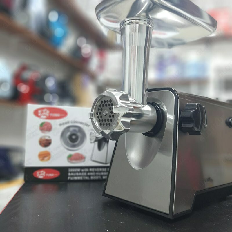 Мощнейшая мясорубка от японской FUMA. 2200 Ватт мощности.