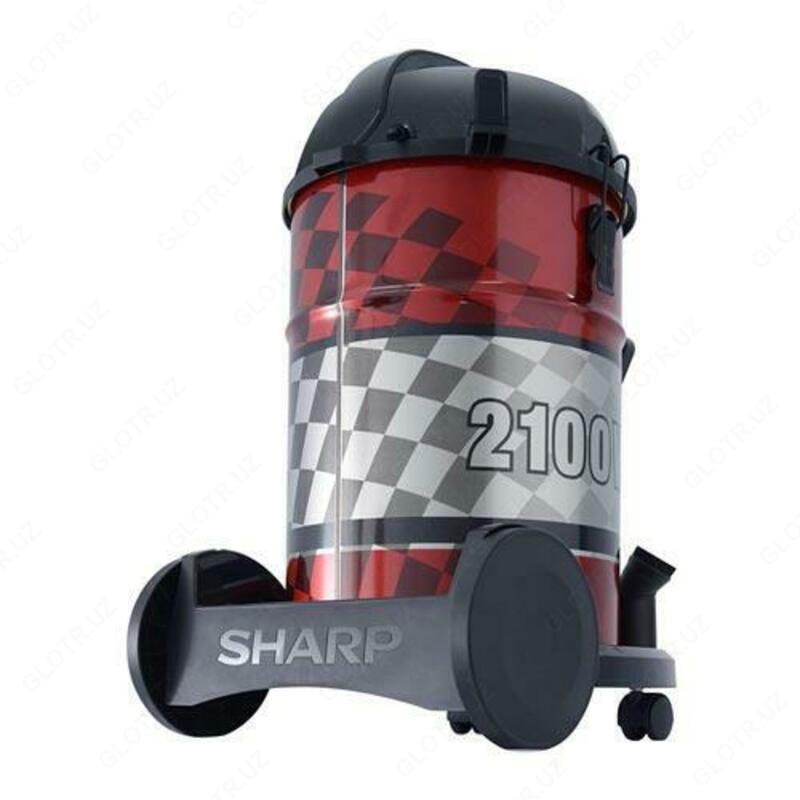 Хозяйственный пылесос Sharp с баком 21 литр из нержавеющей стали. Супермощь 2100 Вт. DOSTAVKANADOM