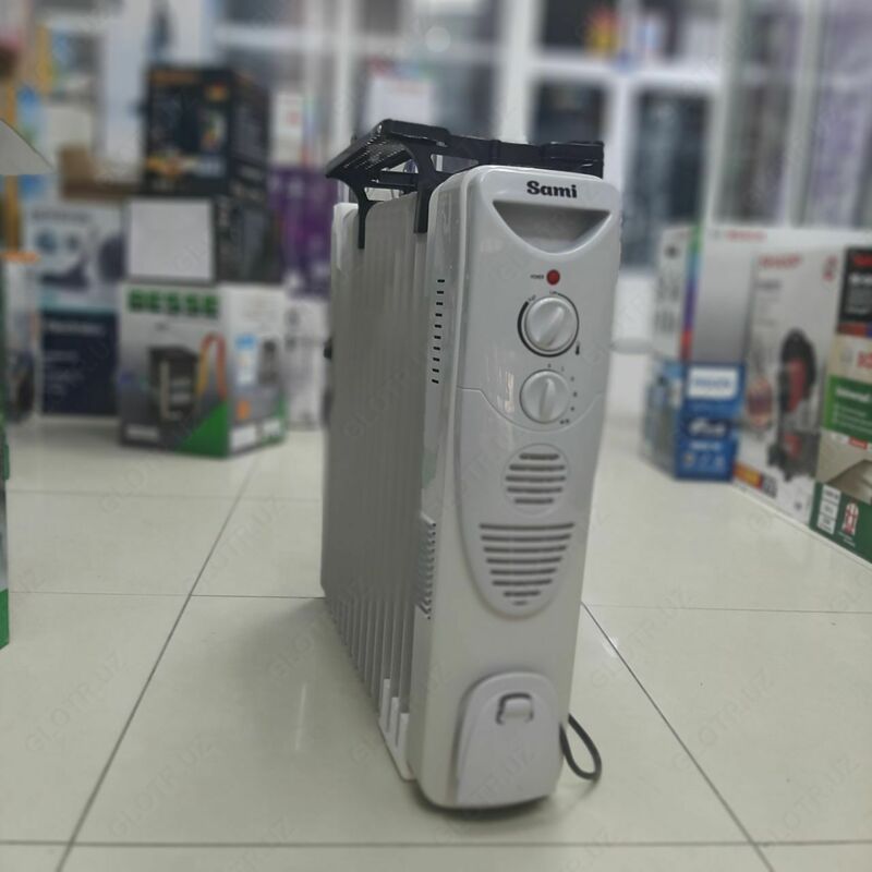  Масляный обогреватель от SAMI Electronics: 15 секций для объёмного тепла в вашем доме. - 