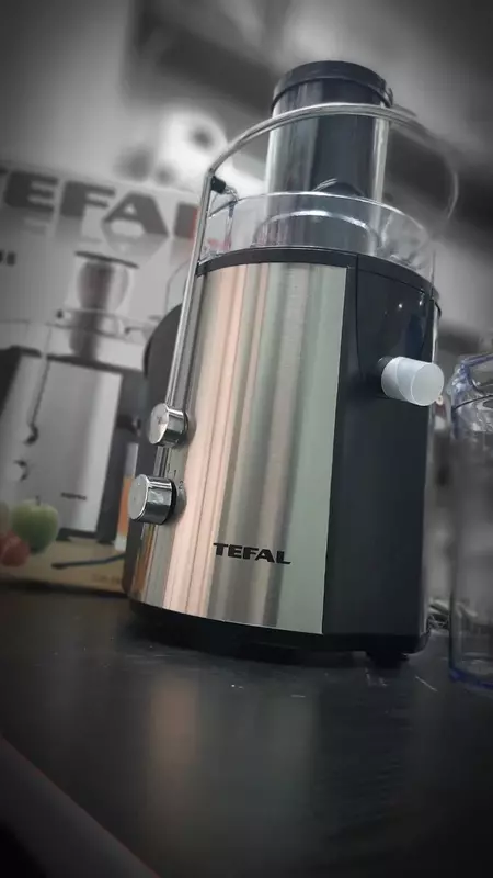  Центробежная соковыжималка Tefal с разрушающей силой измельчения. - DOSTAVKANADOM