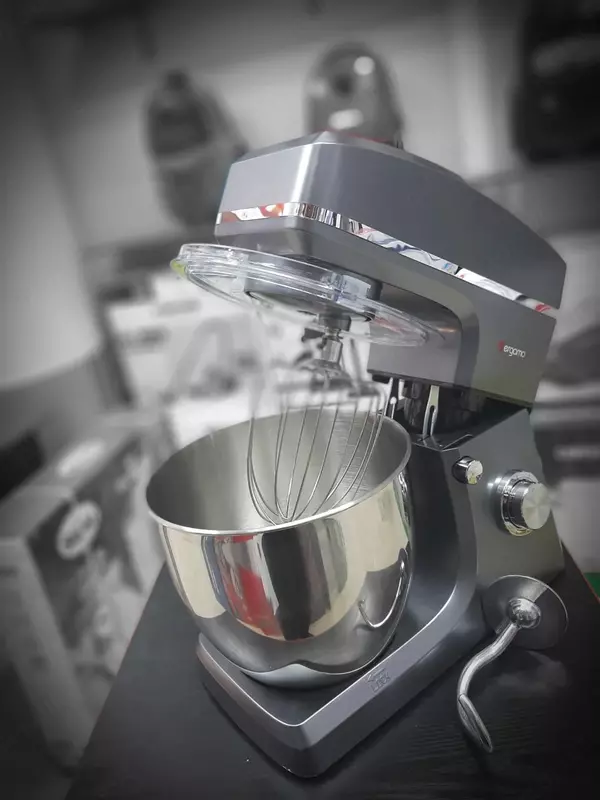 Супермощный планетарный миксер от Bergamo (Турция). 1600 Вт мощи и чаша 7 литров. Только в розницу