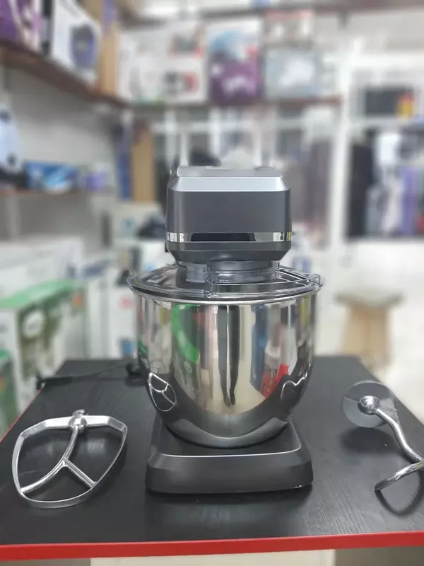 Супермощный планетарный миксер от Bergamo (Турция). 1600 Вт мощи и чаша 7 литров. - DOSTAVKANADOM