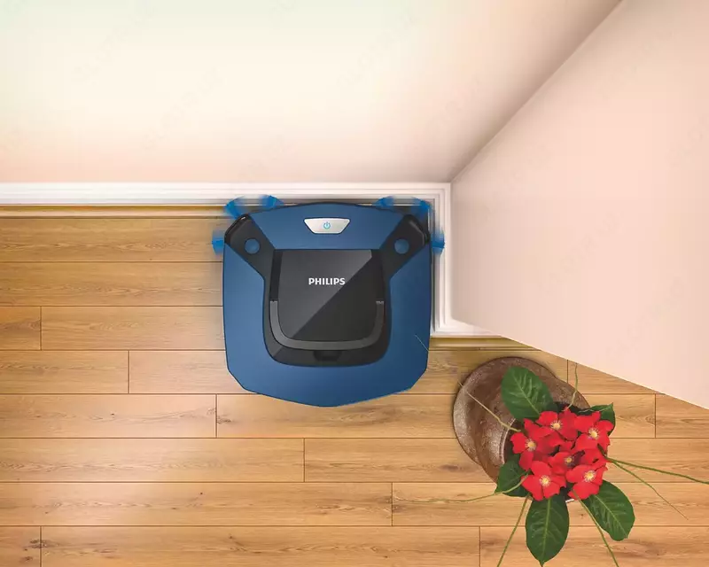 DOSTAVKANADOM - Робот-пылесос для сухой уборки от Philips. Ваш верный слуга всегда готов исполнить любой приказ!