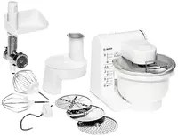  Boschdan gosht maydalagich va xamir aralashtirgichli 5in1 oziq-ovqat protsessor. Premium sinf Chakana savdo