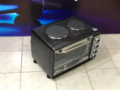 Электродуховка 45 литров от DUMAS с двумя конфорками. Только в розницу