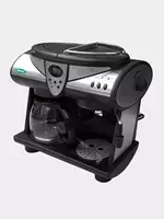  Рожковая кофеварка с кофейником от DUMAS (Великобритания). Есть капучинатор и дисплей. DOSTAVKANADOM