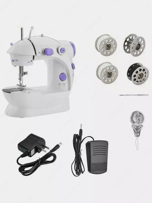  Портативная швейная машинка Mini Sewing Machine SM-202 - DOSTAVKANADOM