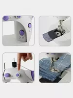  Портативная швейная машинка Mini Sewing Machine SM-202 - Швейные машины
